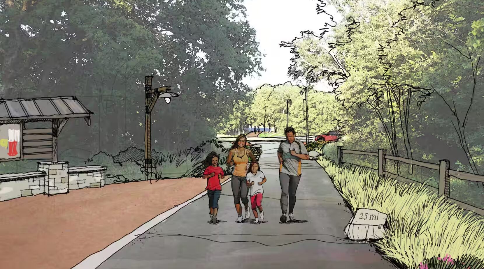 The bond package will allow for multiple opportunities to access matching funds from federal and philanthropic grants and private donations that will substantially magnify the scope and impact of projects like the Five Mile Creek Greenbelt, write Arun Agarwal, Jeanne Johnson Phillips and Tim Powers.(Trust for Public Land)